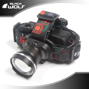 블랙울프 헤드랜턴 LC-2166S XM-L2 LED,18650 자체충전,700 루멘