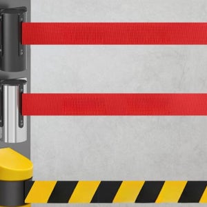 주차 차단벨트 차단봉 주차차단기 벨트 가이드 자동 스테인리스스틸 3m 천공