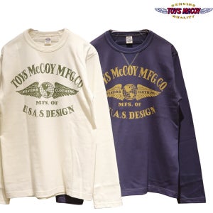 TOYS McCOY MILITARY L/S TEE “TOYS McCOY MFG.CO. U.S.A.S. DESIGN” TMC2553 남성 아메카지 롱티 미리터리
