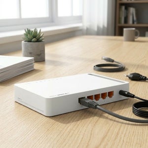 기가비트 4포트 유선공유기 IGMP 가정용 게이밍 컴퓨터인터넷공유기 T 5004 랜선연결