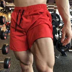 남자 러닝 3부 반바지 마라톤 헬스 조깅 짧은 숏츠 통풍 운동복