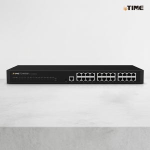 기가비트 유선공유기 24포트 서버용 기업용 ip time 인터넷공유기 T 24000M