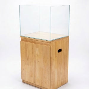 아카인 원목 축양장 30 2자 3자 4자 퓨어 어항 수조받침대 고무나무, 60 x 30cm