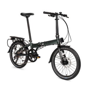 키후 월드트레블러 9단 20인치 미니벨로 접이식 자전거 포레스트카키