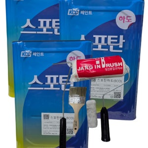 kcc 옥상방수 우레탄 방수페인트 스포탄 하도14kg 3개 25평~30평형 1층배송원칙