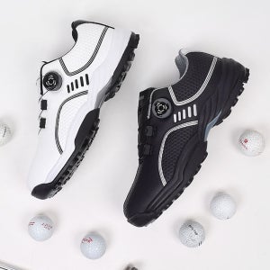 남성 다이얼 메쉬 쿠션 골프화 스크린 연습 필드 라운딩 신발