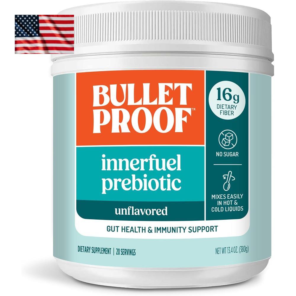 Bulletproof <b>불렛프루프</b> 프리바이오틱스 식이 섬유질 13.4oz 분말 파우더