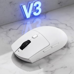 VXE 잠자리 V3 초경량 무선 게이밍 잠자리마우스 v3 화이트