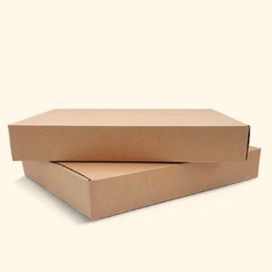 택배박스 44x34x7cm 30매 A형 B골 SK지 골판지 종이 상자 카톤 무지 포장 도매