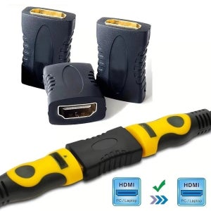 2개 어댑터 커플러 커넥터 HD 암 암 F/F 1080P 4K HDTV 2pcs