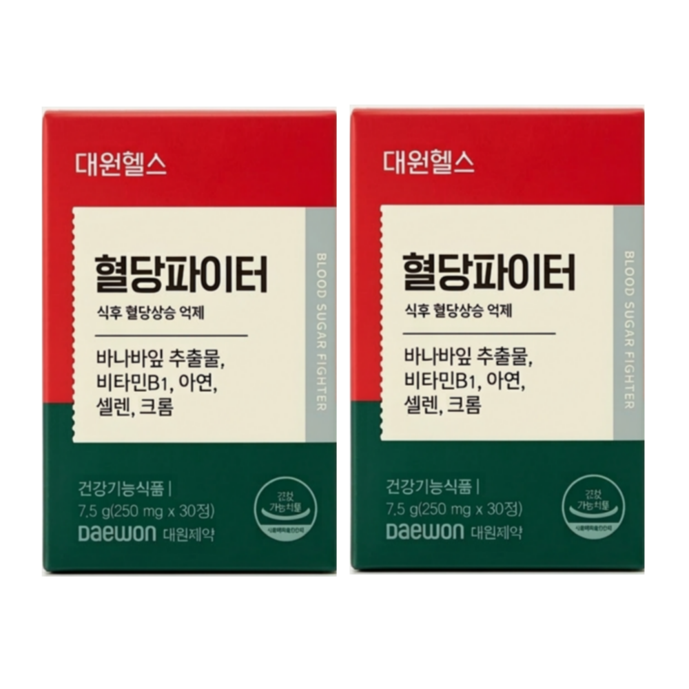 대원제약 혈당파이터 250mg 30정 2박스