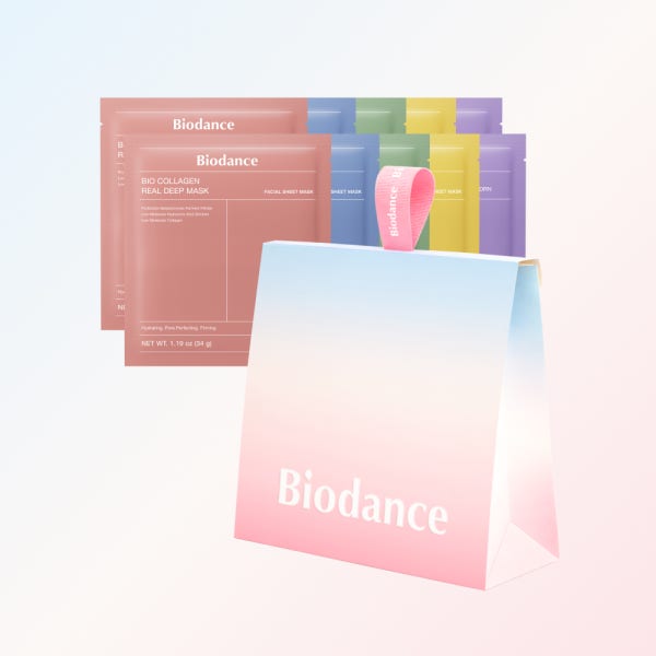 [총 10매/시즌기획세트] 바이오던스 리얼 딥 마스크 버라이어티팩 5종
