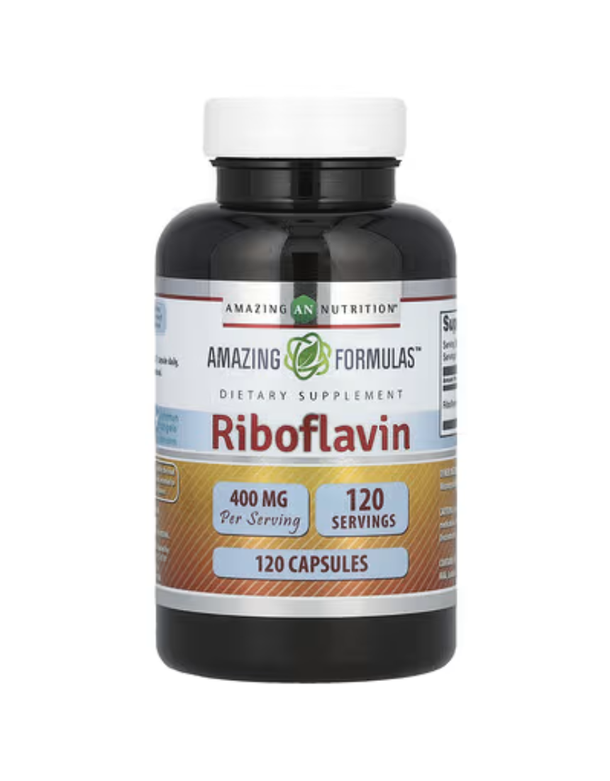 어메이징 뉴트리션 <b>리보플라빈 400mg</b> 120 캡슐