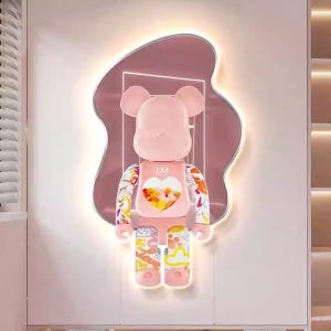 베어브릭 거실 LED 인테리어액자 현관입구 대형팝아트 집꾸미기