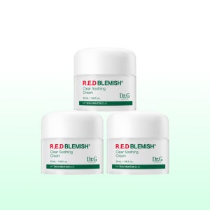 [1+1+1]닥터지 레드 블레미쉬 클리어 수딩 크림 50mL (듀오 세트+단품 구성)