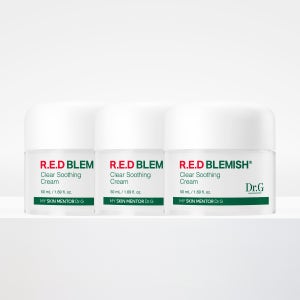 [1+1+1]닥터지 레드 블레미쉬 클리어 수딩 크림 50mL (듀오 세트+단품 구성)