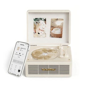 블루투스 턴테이블 레트로 CD플레이어 무선 오디오 감성 음향기기 시디 플레이어