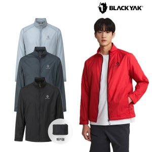 블랙야크 남성 에어 플라이 자켓 봄 여름 가볍고 시원한 기본형 바람막이 1BYJKMU004