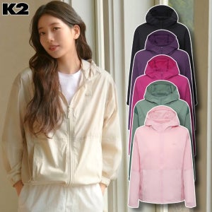 K2 수지 바람막이 웨더리스 경량 방풍자켓 여성