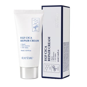 에스떼뷰 EGF 시카 재생 크림 미백 주름개선 화장품 화이트닝 보습 흉터 50ml, 1개