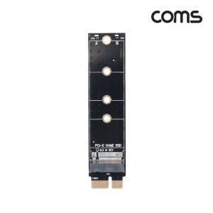 (COMS) M.2 SSD(NVMe) to PCI-e 1x 변환 컨버터 SATA M22