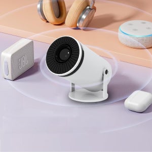 휴대용 빔프로젝터 미니 캠핑 HD 스마트 가정용 시네마 영화감상