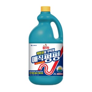 홈스타 막힌곳을 부탁해 매직펑펑 2L 뚤어뻥 뚜러 배수구세정제