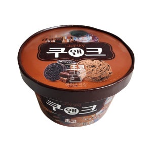그라시아쿠앤크 빙그레 초코 1박스 6개입 퍼먹는아이스크림 홈아이스크림