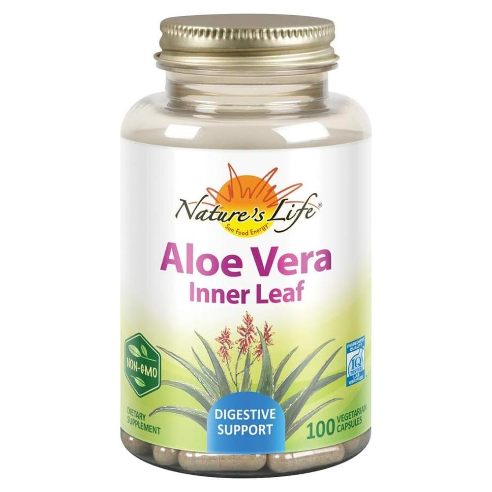 네이쳐스허브스 Aloe Vera 알로에 베라 250mg 100 베지캡슐 1팩D