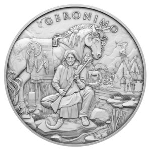 인디언 전사 제로니모 실버코인 1oz .999 순은 컬렉션 은화
