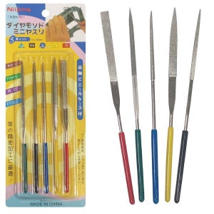 니지마 다이아몬드 야스리5P (DS-3024) 연마 줄세트