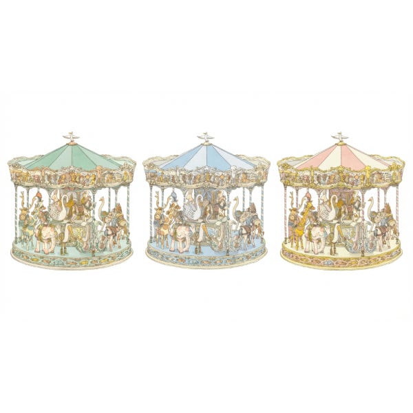 아기담요 출산선물 Carre 블랭킷 Atelier Choux 속싸개 카루젤 아뜰리에 슈