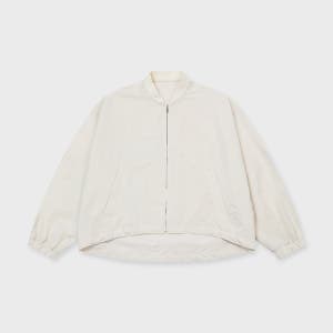 에어리 볼륨 여성 점퍼 아이보리