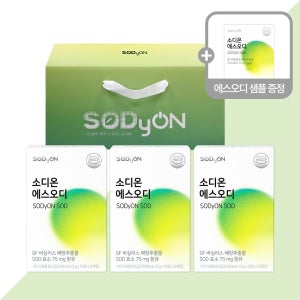 [선물 패키지] 소디온 에스오디 SOD효소 제노포커스 GF 30포, 3개
