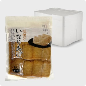 [다인] 마츠다 조미유부 (60매) 냉동 사각유부 신슈 주머니 초밥재료 900g, 16개