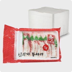 [다인] 초문어 (5g 20미) 초밥용 초재료 문어슬라이스 하비코 100g, 50개