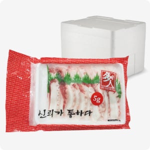 [다인] 초문어 (5g 20미) 초밥용 초재료 문어슬라이스 하비코 100g, 50개
