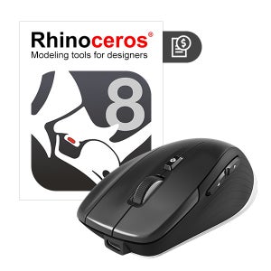 Rhino 3D 상업용 영구 라이선스 3D커넥션 캐드마우스 컴팩트 무선 3DX-700118 엔지니어링 팩