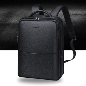 남자 가죽 40대 직장인 17인츠노트북백팩