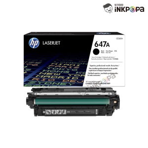 (확정발주) HP 칼라 레이져젯 CP4525DN 검정 정품토너 CE260A (HP 647A)