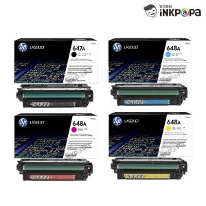 (확정발주) HP 칼라 레이져젯 CP4525XH 정품토너 4색 SET CE260A CE261A CE262A CE263A (HP 647A) (HP 648A)