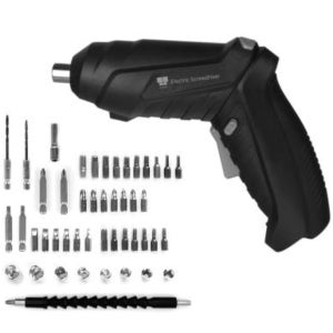 46비트 충전식 미니 전동 드릴 자석 그립 변신형 가정 캠핑 작업용 드라이버