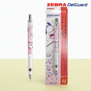 제브라 델가드 산리오 샤프 워밍업 한정판 일본 샤프 0.5mm 포차코