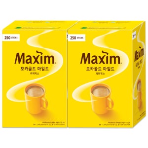 맥심 모카골드 커피믹스 250Tx2개