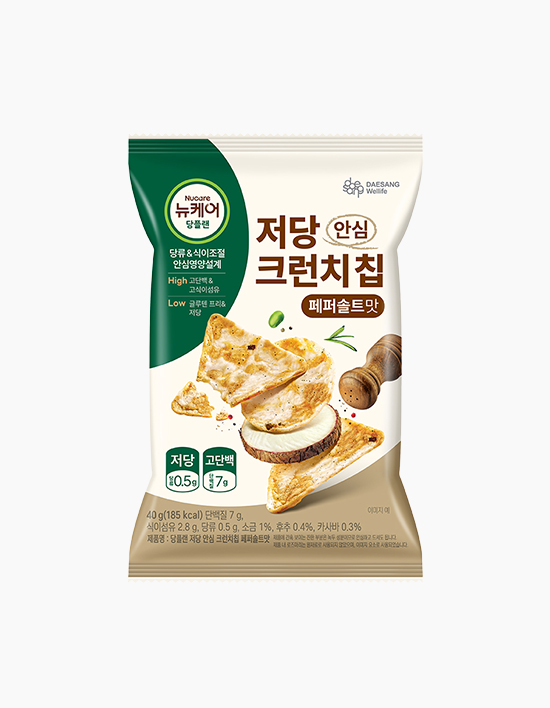 당플랜 저당 안심 크런치칩 페퍼솔트맛 제품 이미지