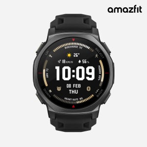 어메이즈핏 티렉스3 프로 스마트워치 블랙, 44mm