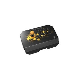 Qanba 드론 아케이드 조이스틱 (PlayStation 4/3/PC) 30mm 버튼 8개 표준 레이아웃 휴대용 모델.