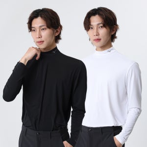 미즈노 골프 하프넥 언더레이어 스포츠 이너웨어 남성용