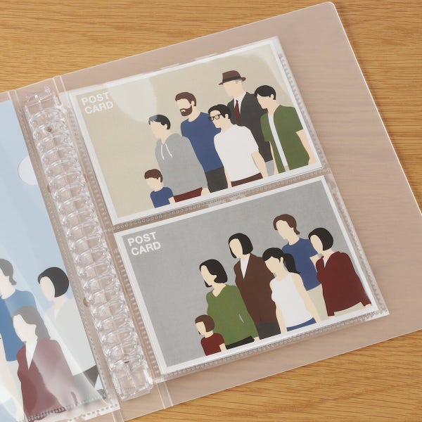 [무인양품] 포켓을 선택할 수 있는 컬렉션 바인더 리필