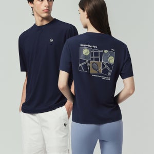 [세르지오타키니] U 레이프레쉬 그래픽 반팔 티셔츠 (Navy) TXRS11261
